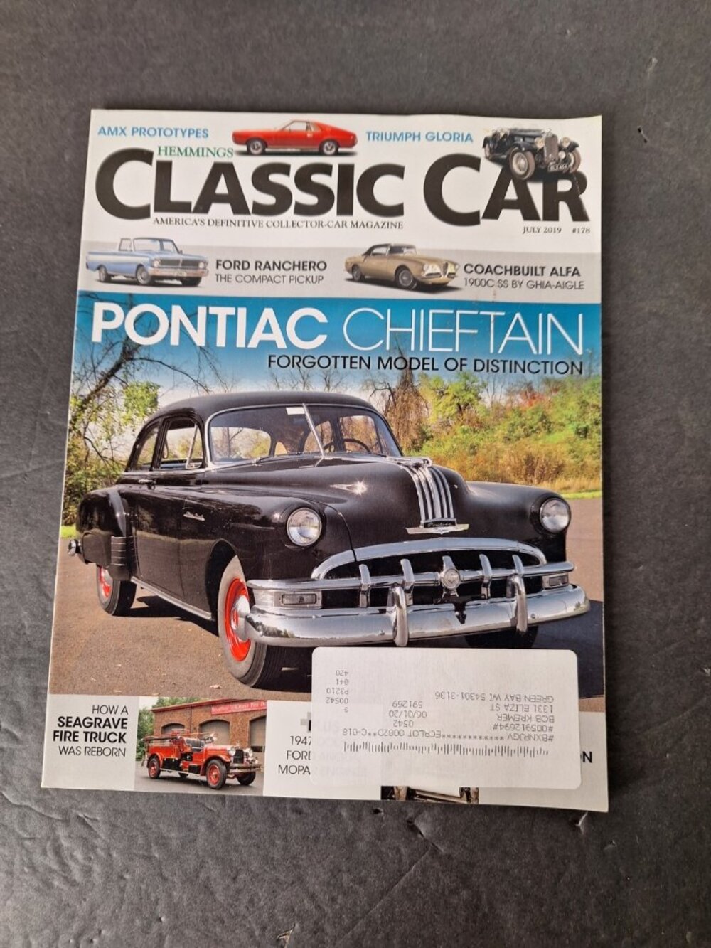 HEMMINGS CLASSIC CAR MAGAZINES - ALL TWELVE 2019 ISSUES - ALL IN GOOD SHAPE - Picture 7 of 14